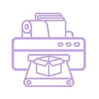Trade prepress for printers icon