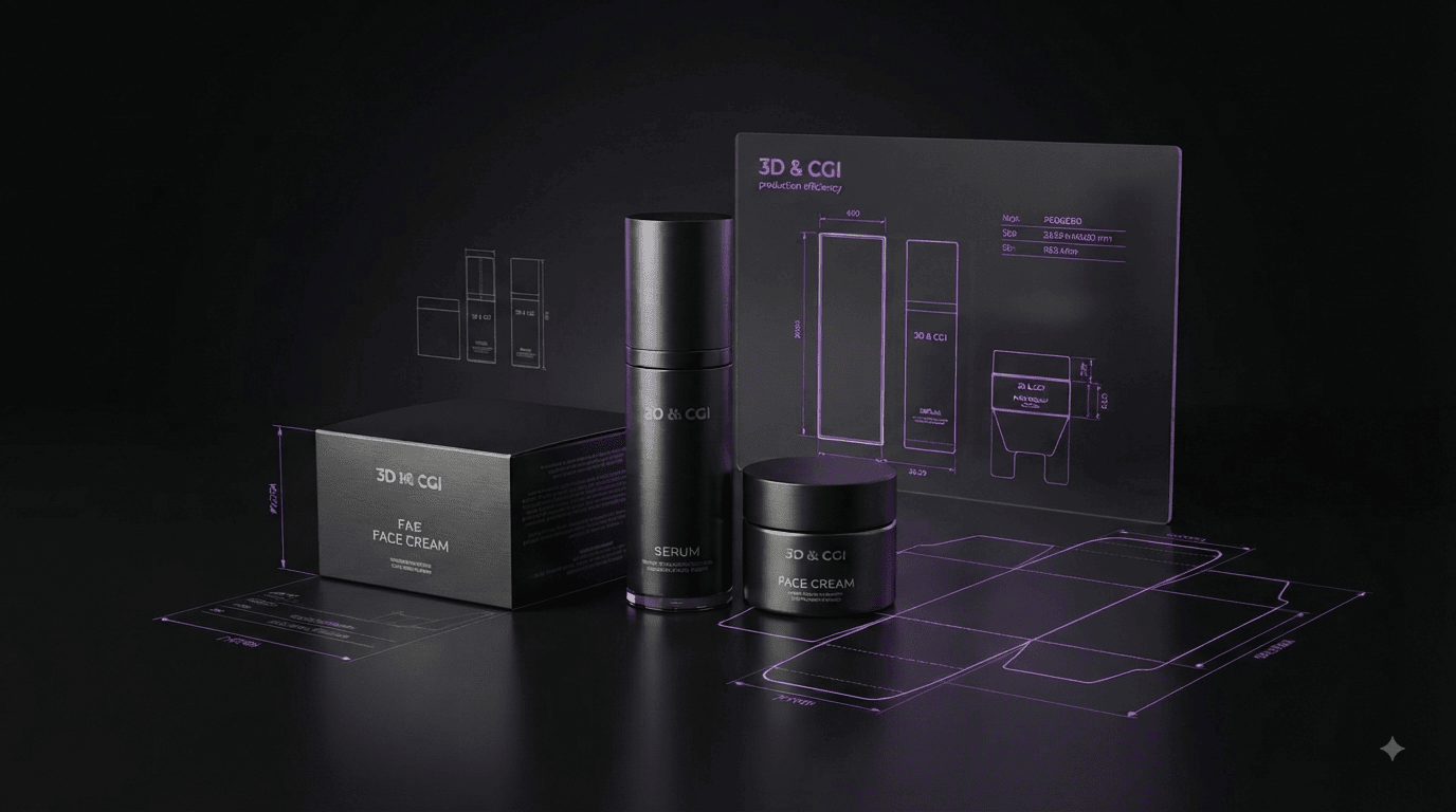 3D & CGI packaging rendering